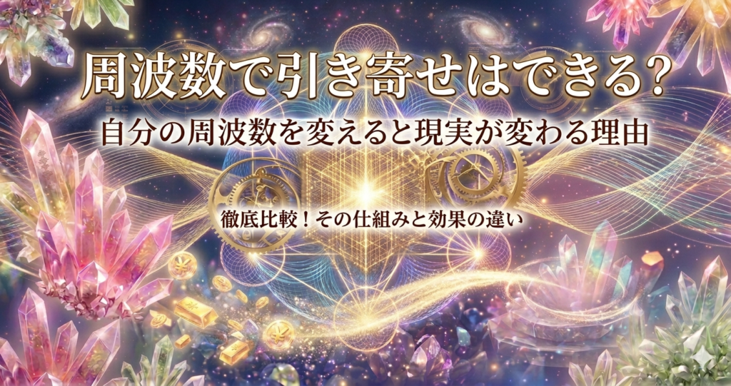 周波数　引き寄せ　叶う