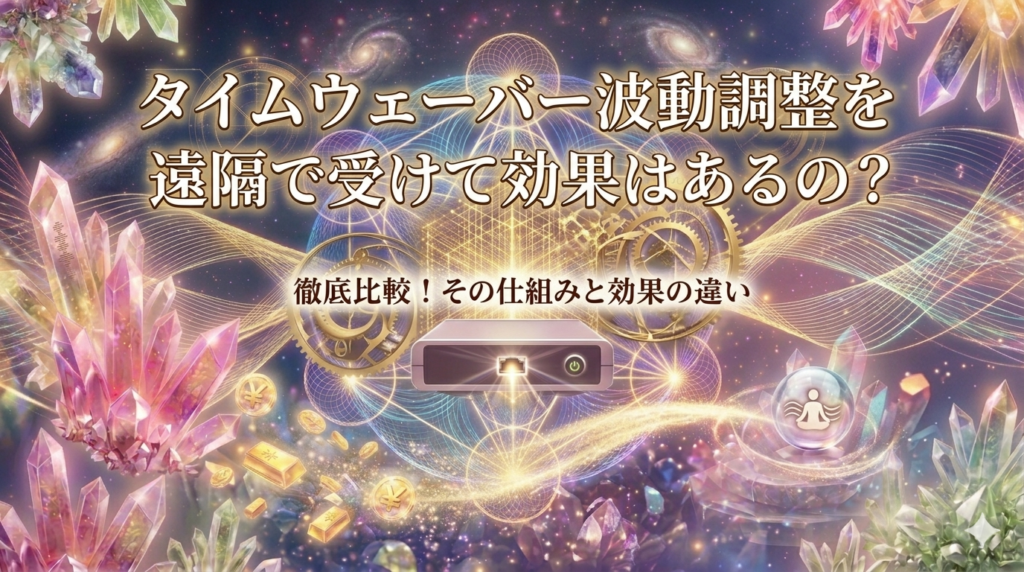 波動調整　遠隔　効果